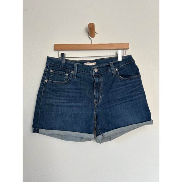 Levi's Women's Size 32 Mid Rise Mid Length Short - Picture 9 of 9